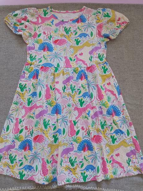 Dievčenské letné šaty, mini boden,152