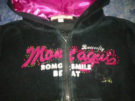 Zamatová mikinka 98/104, 98