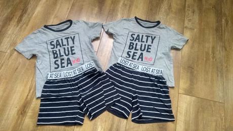 1x krátke pyžamo letné zn.peperts, pepperts,128