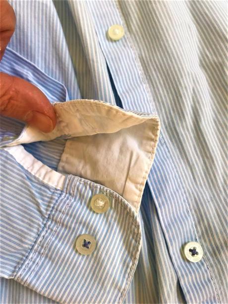 Prúžkovaná košeľa, h&m,s