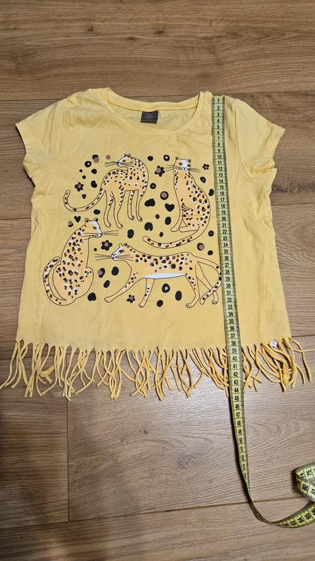 Tričko so strapcami 134, pepco,134