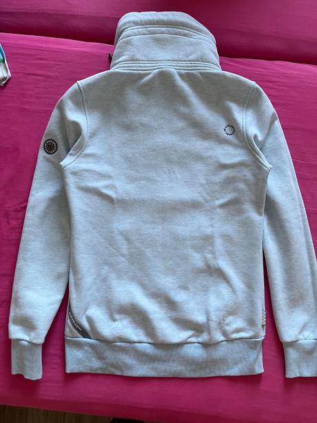 Alife & kicken- nebovomodrá teplá mikina, l