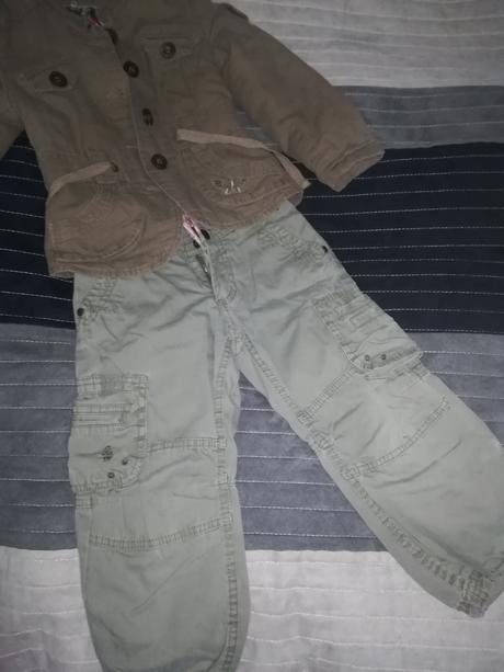 Zatepleny kabátik 3-4,5r, lusa,104