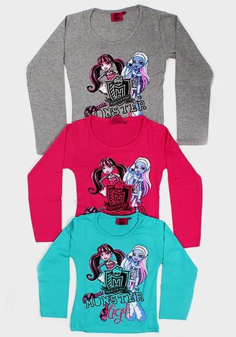 Dievcenske tricko monsterky, setino,152