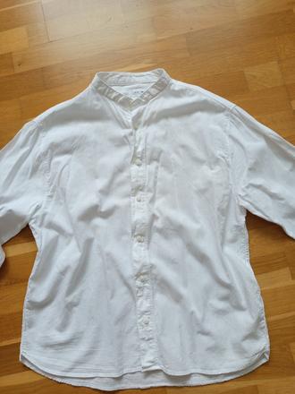 Košeľa s ľanom, zara,164