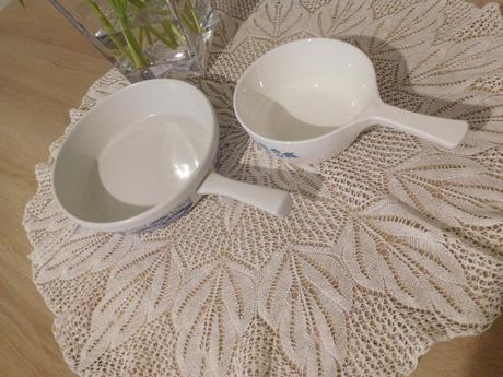 Porcelánové panvičky / zapekacie s rúčkou, 