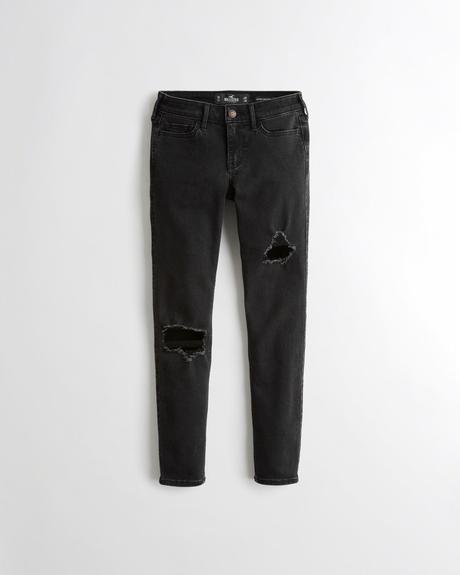 Trhane  super skinny hollister 0r - xs/s, abercrombie&fitch,s / xs