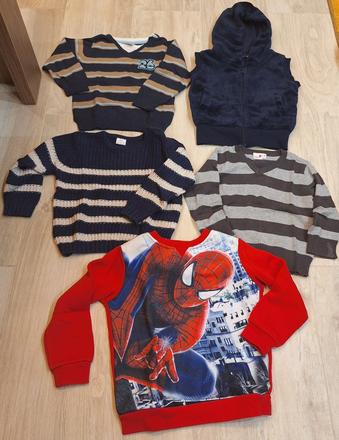 Sada svetríkov, vestička, mikina vo veľmi dobrom s, 86