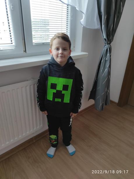 Minecraft tepláková súprava 134/140, 134