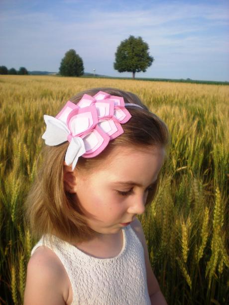 Dievčenská čelenka- xl,