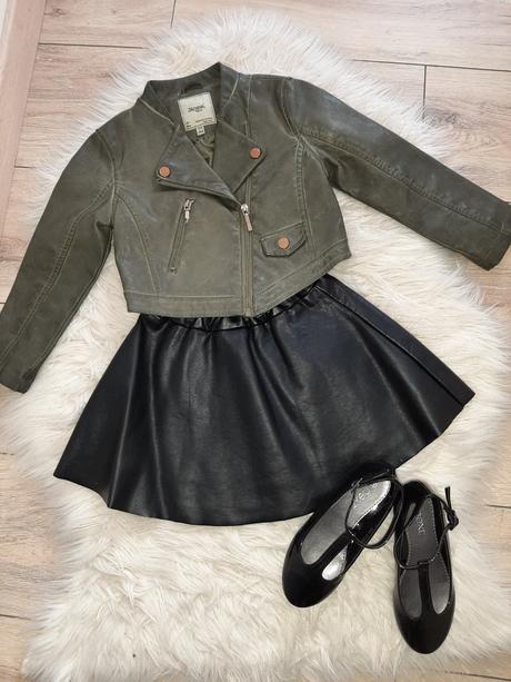 Koženkový kabát mayoral, mayoral,98