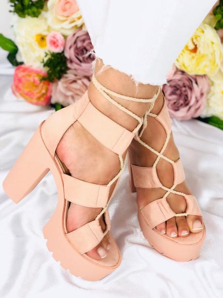 Sandále na platforme, 36