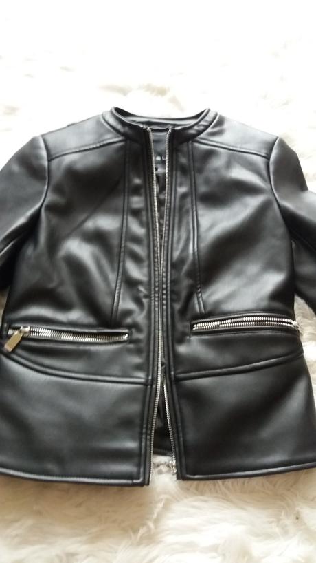 Kožená bunda, amisu,34 / xs