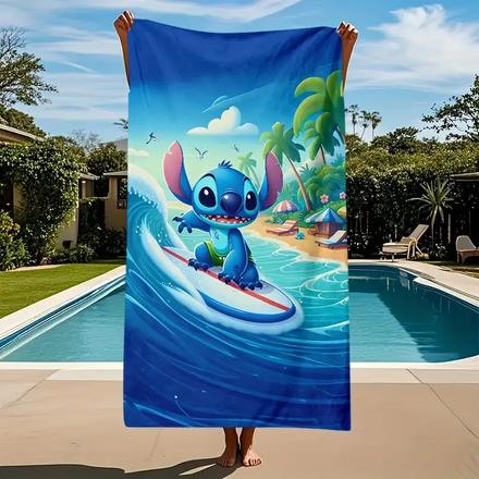 Osuška 75x150 lilo a stitch na mori -rýchloschnúca, 