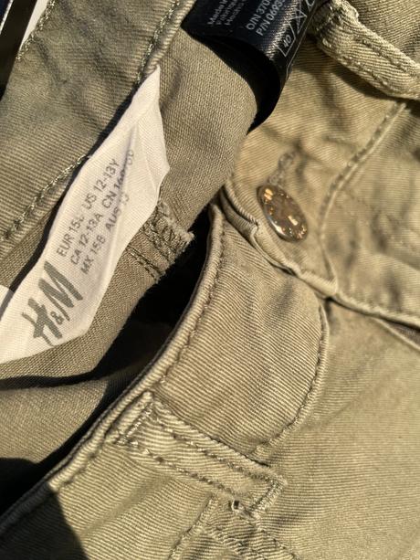H&m šortky 2ks, h&m,158