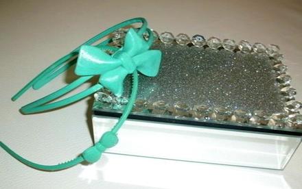 2 mašličkové čelenky pre slečnu, 