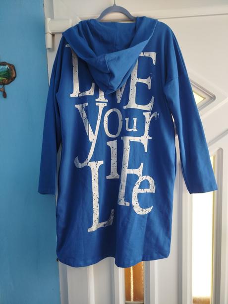 Modrý kardigán 40/42, bonprix,l