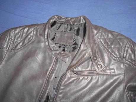 Kožená bunda, s