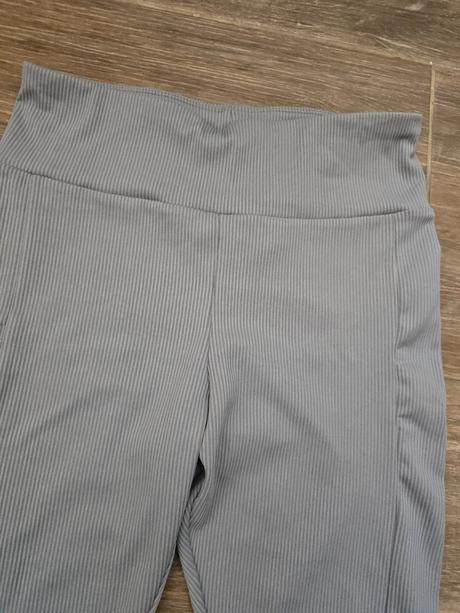 Rebrované legíny l, h&m,l