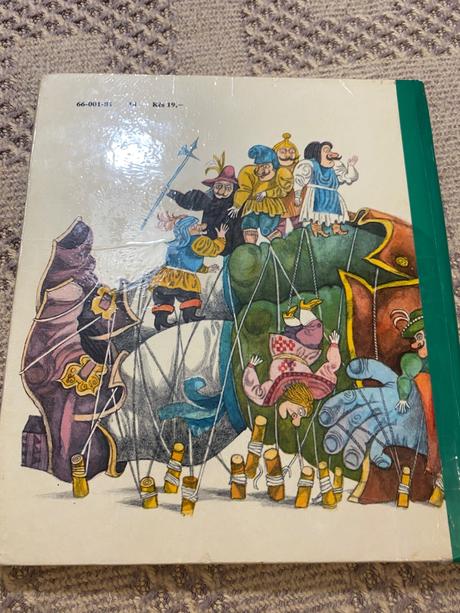 Stará kniha gulliverove cesty jonathan swift 1981,