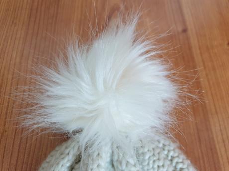 Pletená čiapka s brmbolcom, f&f,128