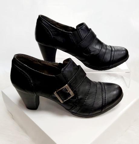 Dámske kožené topánky 5417 z, 37 / 39 / 40