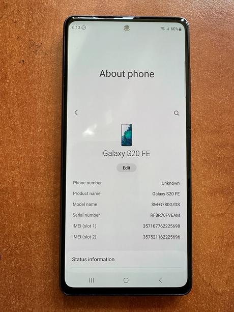 Samsung galaxy s20 fe 6/128 gb veľmi zachovalý, samsung