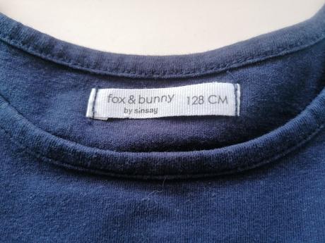 Tmavomodré šaty pre dievčatá 128, sinsay,128