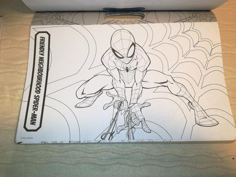 Spiderman colouring fun pad nsu21, 