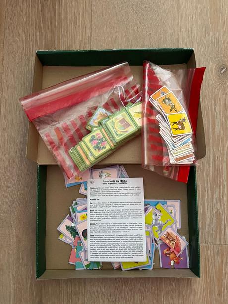 Spoločenská hra pre deti farma, 