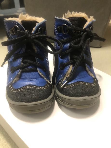 Kožené zimné kožušinkové čižmičky, 20