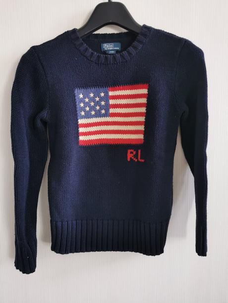 Luxusný ralph lauren pulover, ralph lauren,140