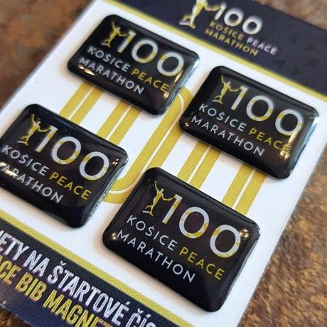 Predám magnetky na štartové číslo, 