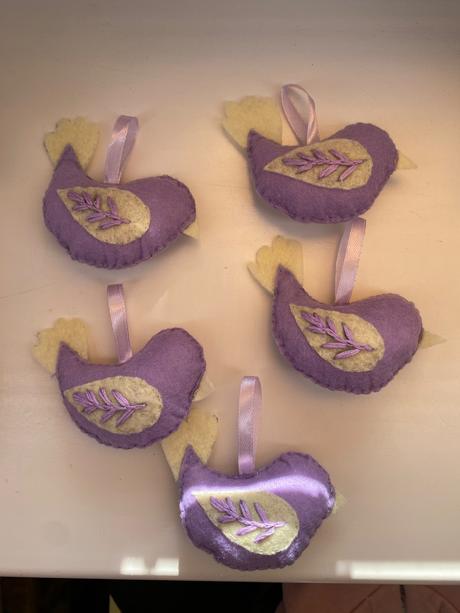 Handmade ozdoby 5ks, 