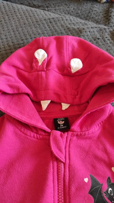 Mikina na zips netopier, kiki&koko,98