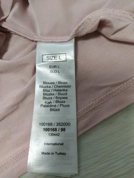 Ružová blúzka, orsay,l