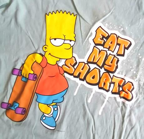 Chlapčenské letné pyžamo simpsons, veľ. 170, h&m,170