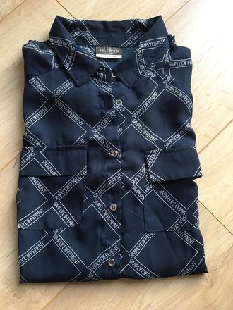 Dámska modrá blúzka, pepco,38