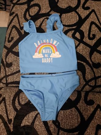 Plavky duha/melón, 110