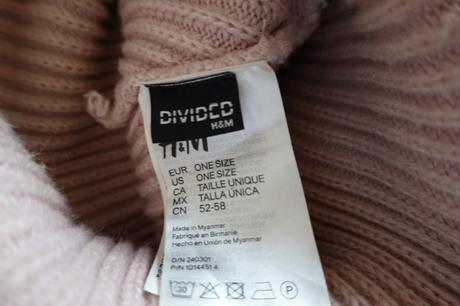 Zimná čiapka h&m divided one size, h&m,m
