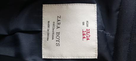 Chlapčenský oblek zara slim (sako+nohavice), 152