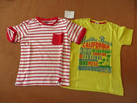Chlapčenské tričká - krátky rukáv - veľ. 122-128, primigi,122