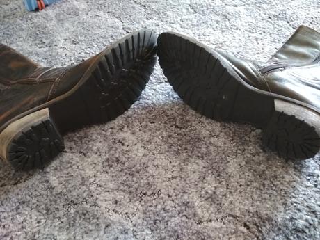 Kožené trendy cizmy, 41