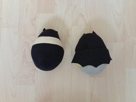 2x batman plyšový, vajíčko, 