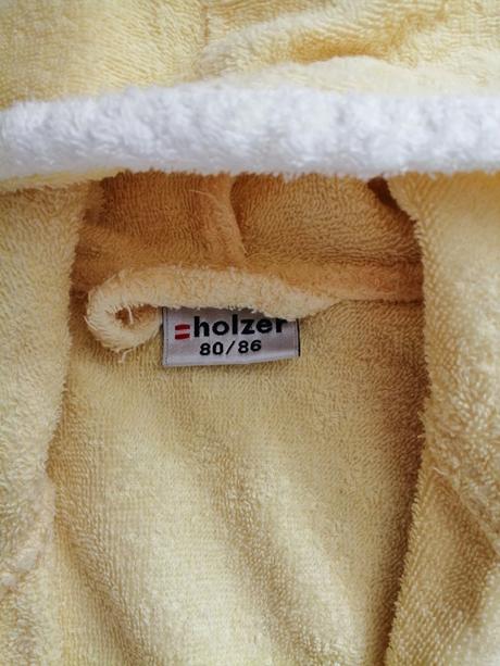 Župan žltý pre chlapcov vel. 80-86, 80