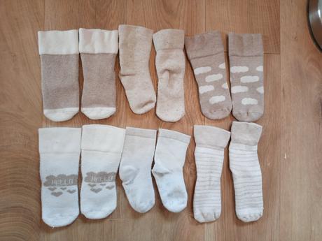 6xparov unisex ponoziek 19-22, lupilu,19