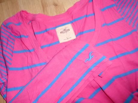 Pruhované tričko hollister, hollister,l