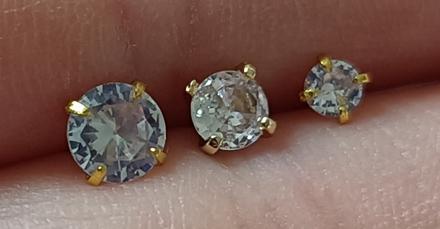 Náušnice 3 postupka, 