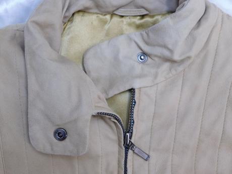 Kvalitna damska kožena bunda, 38