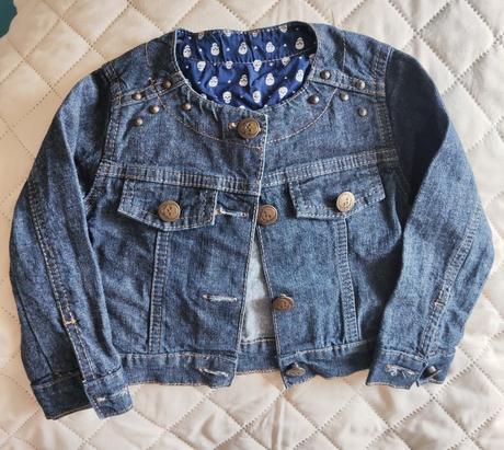 Riflová bundička, baby club,92